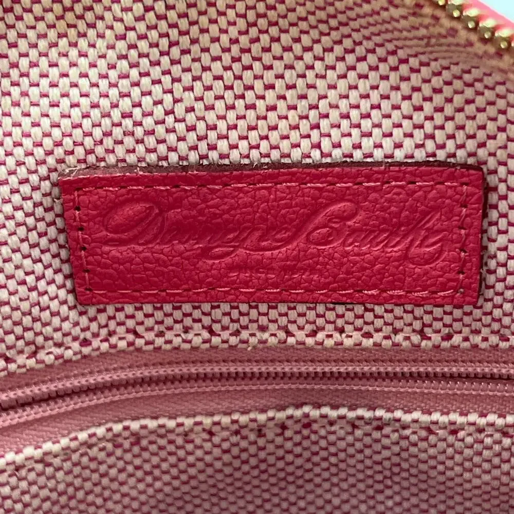 Dooney and Bourke Dillen Zipper Pocket Small Hobo Bag Pink Handbag Purse